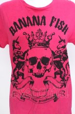 画像3: Banana Fish / プリントTシャツ  ピンク S-26-08-21-1029-PU-TO-AS-ZS (3)