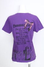 画像2: Banana Fish / プリントTシャツ  紫 S-26-08-21-1031-PU-TO-AS-ZS (2)