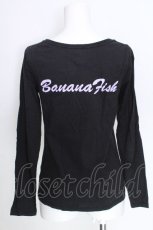画像2: Banana Fish / プリントTシャツ  黒 S-26-08-21-1040-PU-TO-AS-ZS (2)