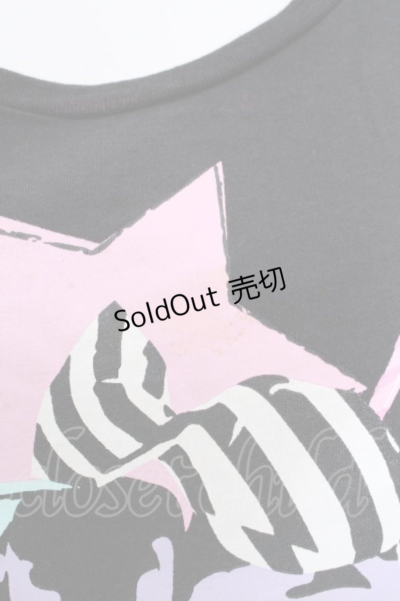 画像4: Banana Fish / プリントTシャツ  黒 S-26-08-21-1040-PU-TO-AS-ZS (4)