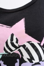 画像4: Banana Fish / プリントTシャツ  黒 S-26-08-21-1040-PU-TO-AS-ZS (4)