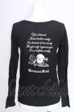画像2: Banana Fish / プリントTシャツ  黒 S-26-08-21-1041-PU-TO-AS-ZS (2)