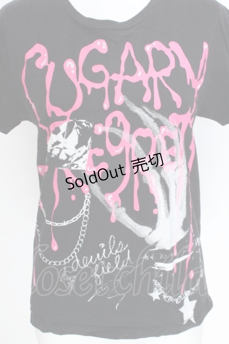 画像3: Banana Fish / プリントTシャツ  黒 S-26-08-21-1043-PU-TO-AS-ZS (3)