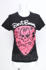 画像1: Banana Fish / プリントTシャツ  黒 S-26-08-21-1044-PU-TO-AS-ZS (1)