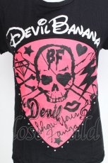 画像3: Banana Fish / プリントTシャツ  黒 S-26-08-21-1044-PU-TO-AS-ZS (3)
