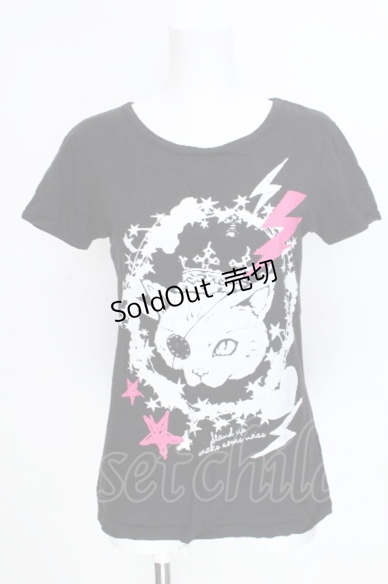 画像1: Banana Fish / プリントTシャツ  黒 S-26-08-21-1046-PU-TO-AS-ZS (1)