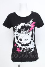 画像1: Banana Fish / プリントTシャツ  黒 S-26-08-21-1046-PU-TO-AS-ZS (1)