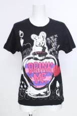 画像1: Banana Fish / プリントTシャツ  黒 S-26-08-21-1048-PU-TO-AS-ZS (1)