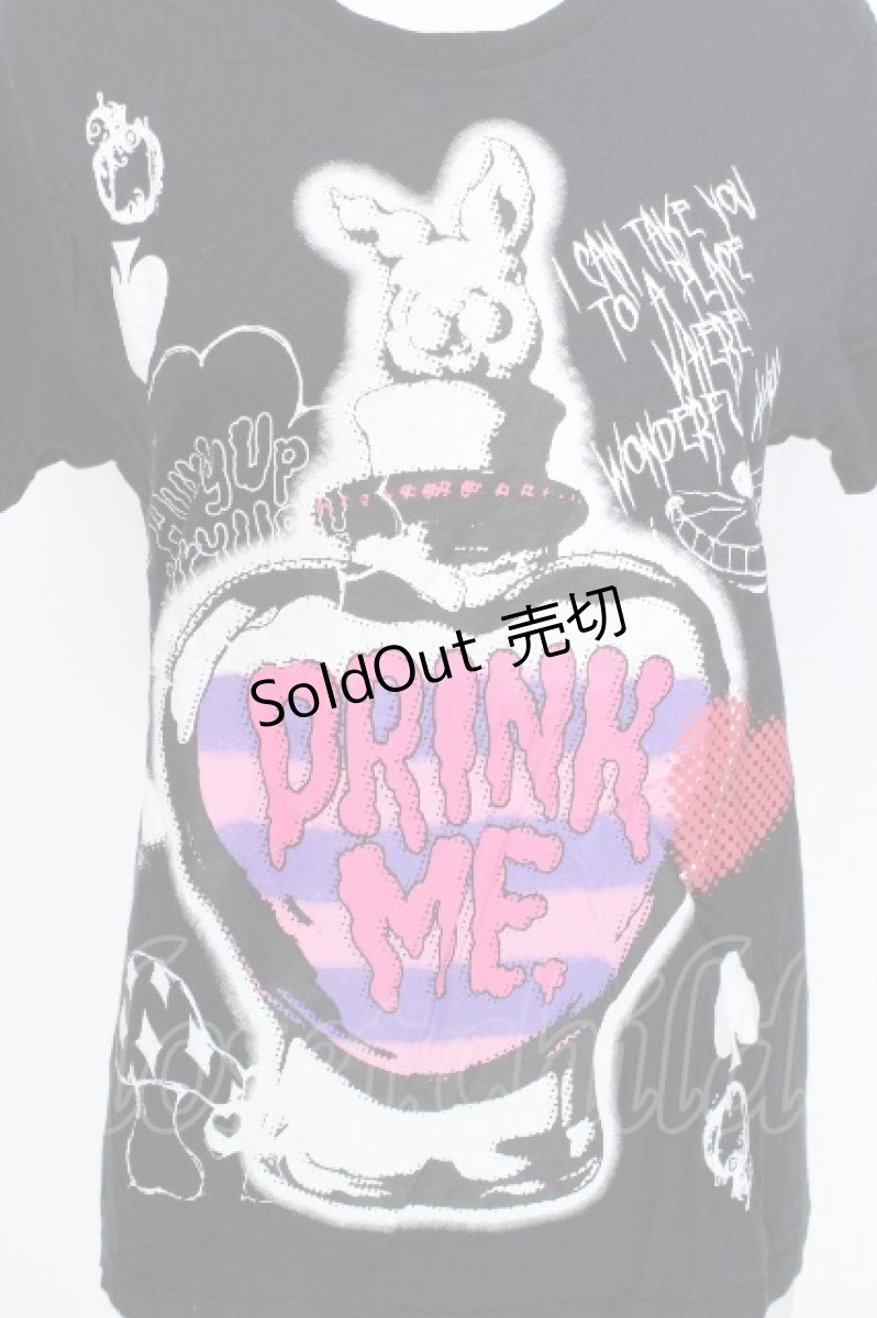画像3: Banana Fish / プリントTシャツ  黒 S-26-08-21-1048-PU-TO-AS-ZS (3)