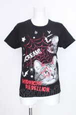 画像1: Banana Fish / プリントTシャツ  黒 S-26-08-21-1049-PU-TO-AS-ZS (1)