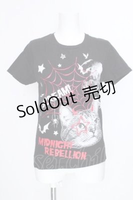 Preview of プリントTシャツ  黒