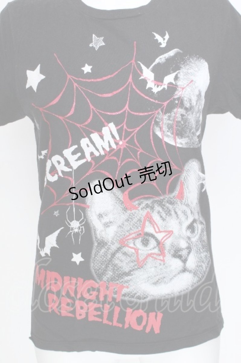 画像3: Banana Fish / プリントTシャツ  黒 S-26-08-21-1049-PU-TO-AS-ZS (3)