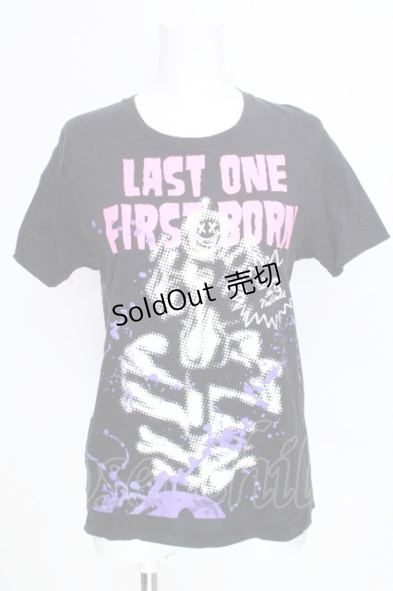 画像1: Banana Fish / プリントTシャツ  黒 S-26-08-21-1054-PU-TO-AS-ZS (1)