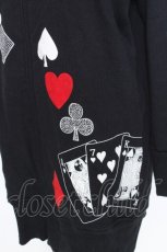 画像4: Banana Fish / フロッキープリントパーカー  黒 S-26-08-21-1058-PU-TO-AS-ZS (4)