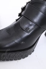 画像5: axes femme POETIQUE / バックルベルトシューズ L 黒 S-26-08-21-1008-AX-SH-HR-ZS (5)