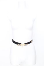 画像1: axes femme POETIQUE / カラフルリボンゴムベルト  サックス S-26-08-21-1012-AX-ZA-HR-ZS (1)