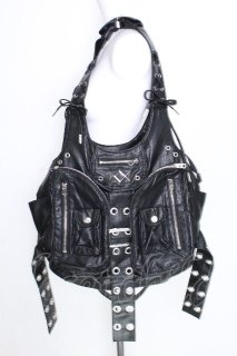 REFLEM / 2WAY PUレザーショルダーバッグ 黒 S-26-08-21-1015-PU-BG-AS