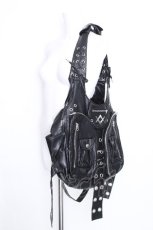 画像3: REFLEM / 2WAY PUレザーショルダーバッグ  黒 S-26-08-21-1015-PU-BG-AS-ZS (3)