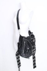画像4: REFLEM / 2WAY PUレザーショルダーバッグ  黒 S-26-08-21-1015-PU-BG-AS-ZS (4)