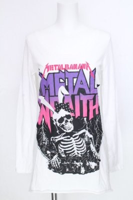 Preview of プリントTシャツ  白ｘ紫