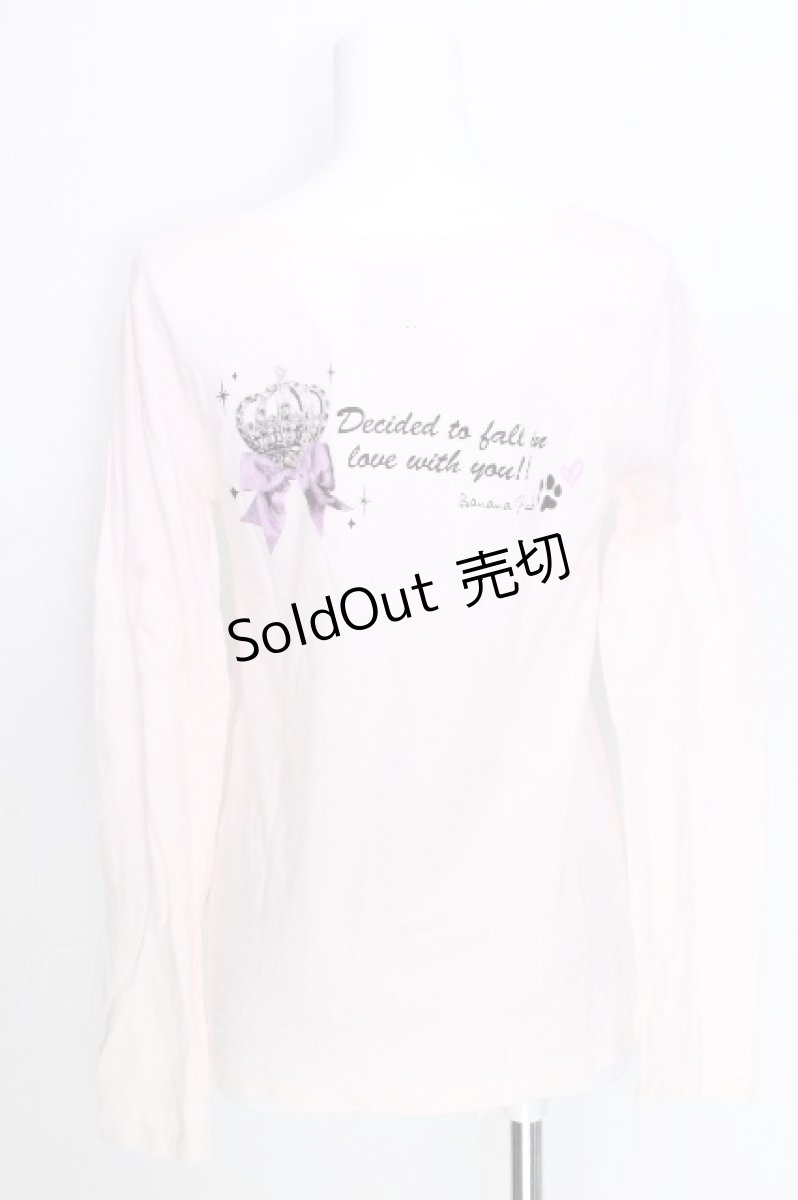 画像2: Banana Fish / プリントTシャツ  ピンク S-26-08-21-1027-PU-TO-AS-ZS (2)