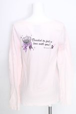 画像2: Banana Fish / プリントTシャツ  ピンク S-26-08-21-1027-PU-TO-AS-ZS (2)