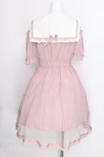 画像2: LIZ LISA / 肩あきセーラーカラーワンピース  ピンク S-26-08-21-009-LO-OP-AS-ZS (2)