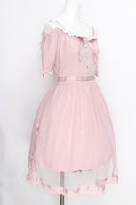 画像3: LIZ LISA / 肩あきセーラーカラーワンピース  ピンク S-26-08-21-009-LO-OP-AS-ZS (3)