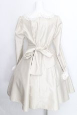画像2: Juliette et Justine / Robe de la papillote poupee ローブ ドゥ ラ パピヨット プーペ  キナリ S-26-08-21-021-CL-OP-AS-ZS (2)