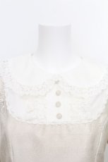 画像4: Juliette et Justine / Robe de la papillote poupee ローブ ドゥ ラ パピヨット プーペ  キナリ S-26-08-21-021-CL-OP-AS-ZS (4)