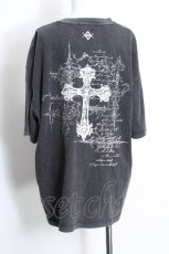 画像4: REFLEM / ジップデザイン加工半袖Tシャツ  グレー S-26-08-22-025-PU-TO-AS-ZS (4)