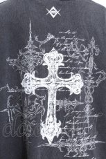画像5: REFLEM / ジップデザイン加工半袖Tシャツ  グレー S-26-08-22-025-PU-TO-AS-ZS (5)