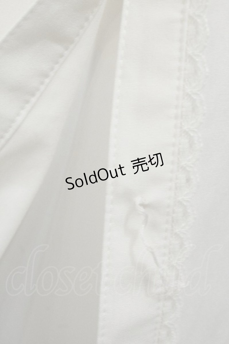 画像6: axes femme POETIQUE / シエルエトワール刺繍襟ブラウス  オフ S-26-08-22-009-AX-BL-HR-ZS (6)