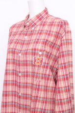 画像3: Karl Helmut / チェック長袖シャツ  レッド系 S-26-08-23-041-EL-BL-HR-ZS (3)