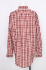 画像2: Karl Helmut / チェック長袖シャツ  レッド系 S-26-08-23-044-EL-BL-HR-ZS (2)