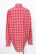 画像2: Karl Helmut / チェック長袖シャツ  レッド系 S-26-08-23-045-EL-BL-HR-ZS (2)