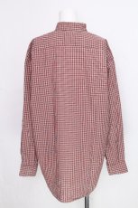 画像2: Karl Helmut / チェック長袖シャツ  レッド系 S-26-08-23-048-EL-BL-HR-ZS (2)