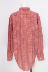 画像2: Karl Helmut / チェック長袖シャツ  レッド系 S-26-08-23-049-EL-BL-HR-ZS (2)