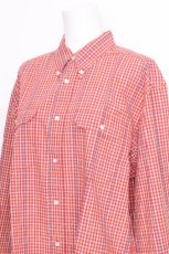 画像3: Karl Helmut / チェック長袖シャツ  レッド系 S-26-08-23-049-EL-BL-HR-ZS (3)
