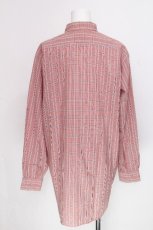 画像2: Karl Helmut / チェック長袖シャツ  レッド系 S-26-08-23-051-EL-BL-HR-ZS (2)