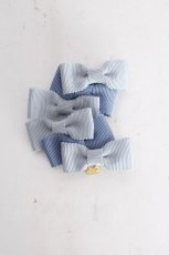 画像1: Emily Temple cute / リボンクリップ  サックス S-26-08-24-006-ET-ZA-AS-ZS (1)