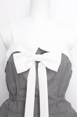 画像4: MILK / Ribbon Noirドレス  グレー S-26-08-24-032-ML-OP-AS-ZS (4)