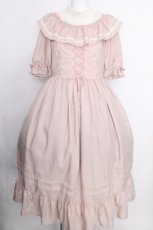 画像1: Melody BasKet / Lady of Quality dress  ピンク S-26-08-24-038-LO-OP-AS-ZS (1)