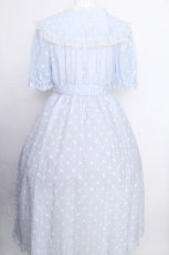 画像2: Melody BasKet / ドビードットワンピース  サックス S-26-08-24-046-LO-OP-AS-ZS (2)