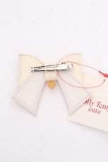 画像2: Emily Temple cute / チャームリボンクリップ  アイボリー S-26-08-24-001-ET-ZA-AS-ZS (2)