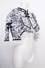 画像3: 星箱works / 青華磁ケープ  白ｘ黒 S-26-08-24-055-LO-JA-AS-ZS (3)