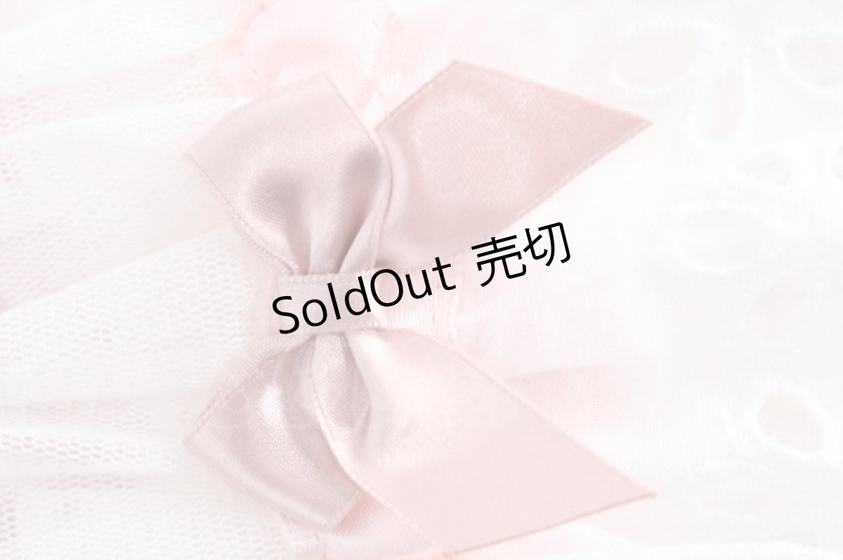 画像4: MILK / レースカフス  白ｘピンク S-26-08-24-009-ML-ZA-AS-ZS (4)