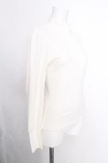 画像3: MILK / フリルハイネックtops  オフ S-26-08-24-016-ML-TO-AS-ZS (3)