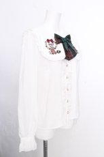 画像3: Amavel / Present Ribbon ブラウス  グリーン S-26-08-24-018-CA-BL-AS-ZS (3)