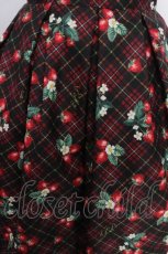 画像5: Emily Temple cute / Strawberry Tartanノースリーブワンピース  レッド S-26-08-24-027-ET-OP-AS-ZS (5)